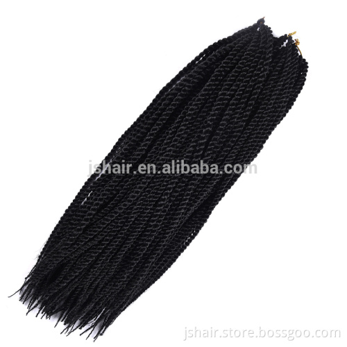 aliexpress factory cheap crochet braids twist senegalese , colored hair crochet braids havana
